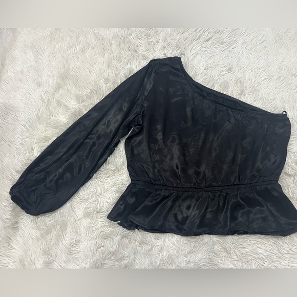 NATION LTD. KAMARI ONE SHOULDER - Size L - black - Picture 7 of 8